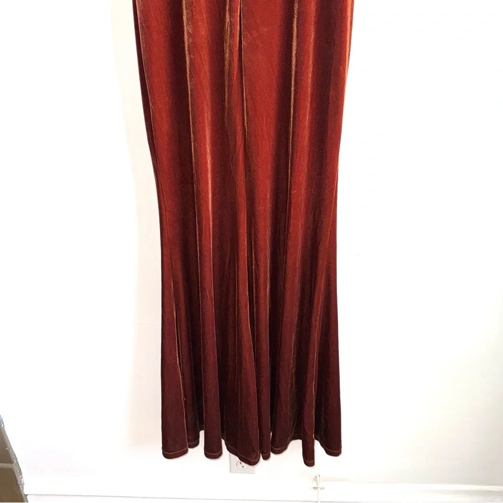 Revelry Rust Maxi Dress - Picture 8 of 12